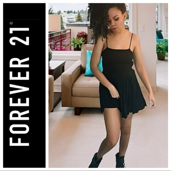 Mini Black jumpsuit/Dress - Picture 1 of 10